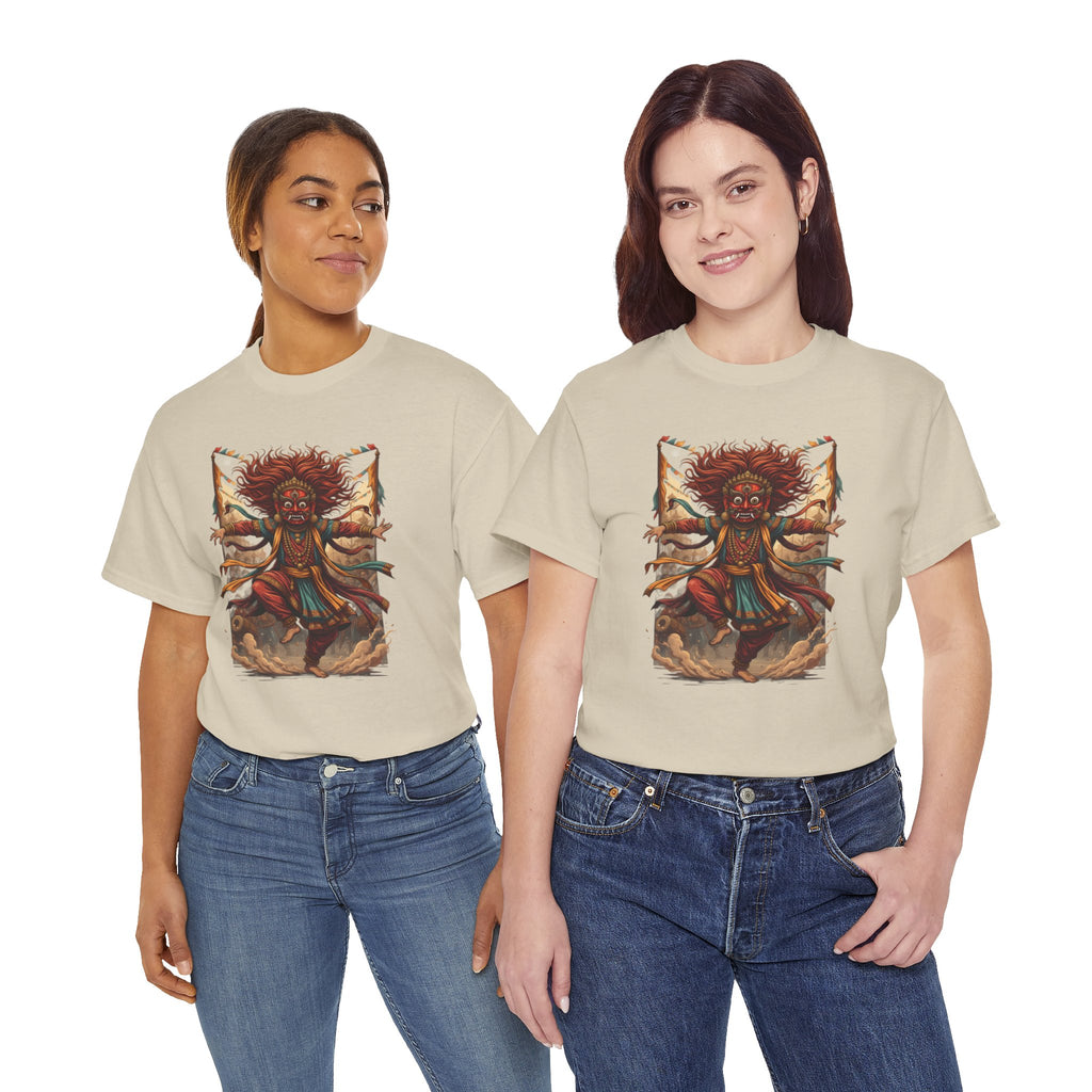 T-Shirt — Tribal Dancer Graphic Tee (Native Spirit Warrior Art)