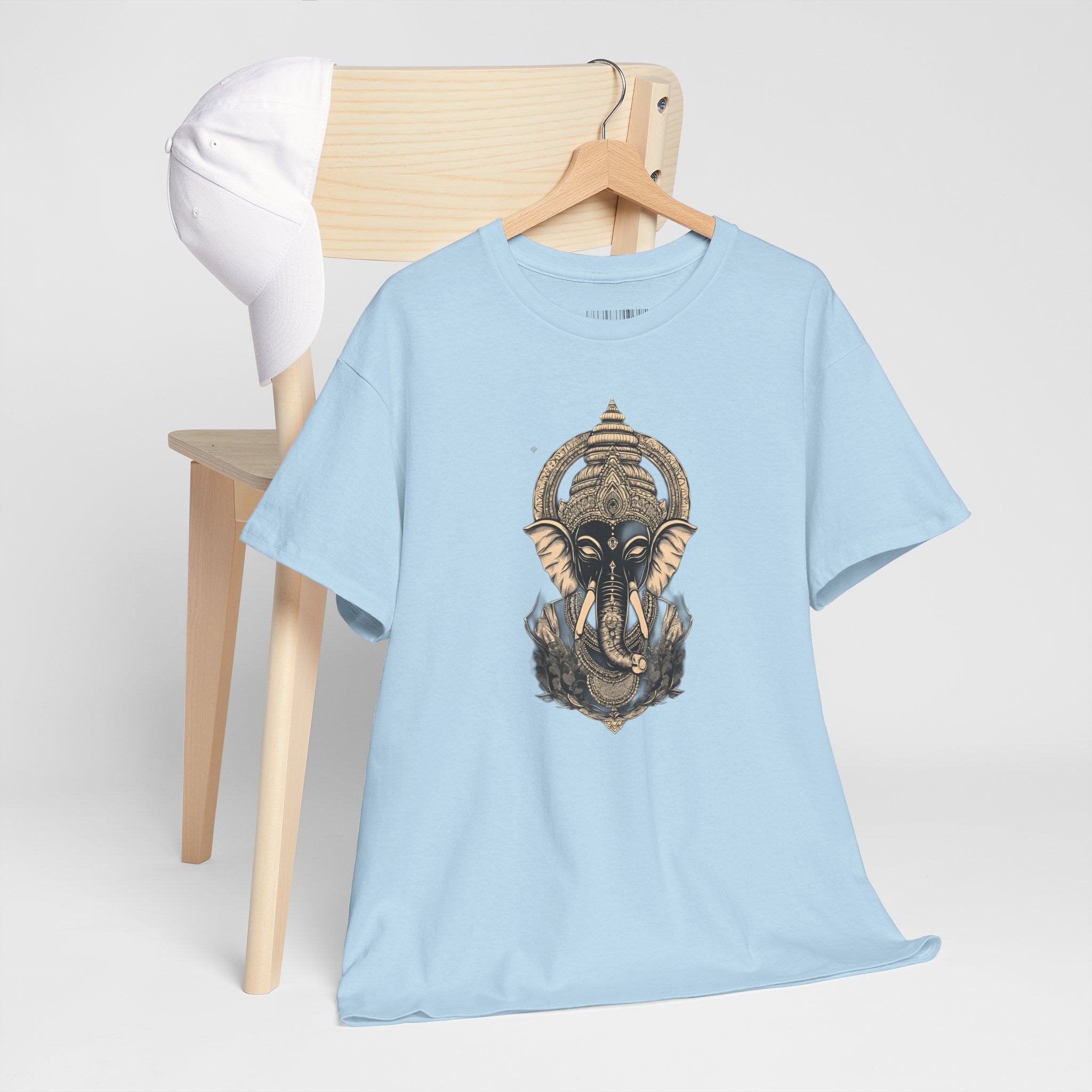 Elephant Mandala T‑Shirt — Spiritual Ganesha-Inspired Graphic Tee