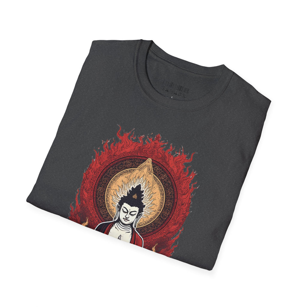 Buddha Lotus Meditation T-Shirt — Zen Buddhist Graphic Tee