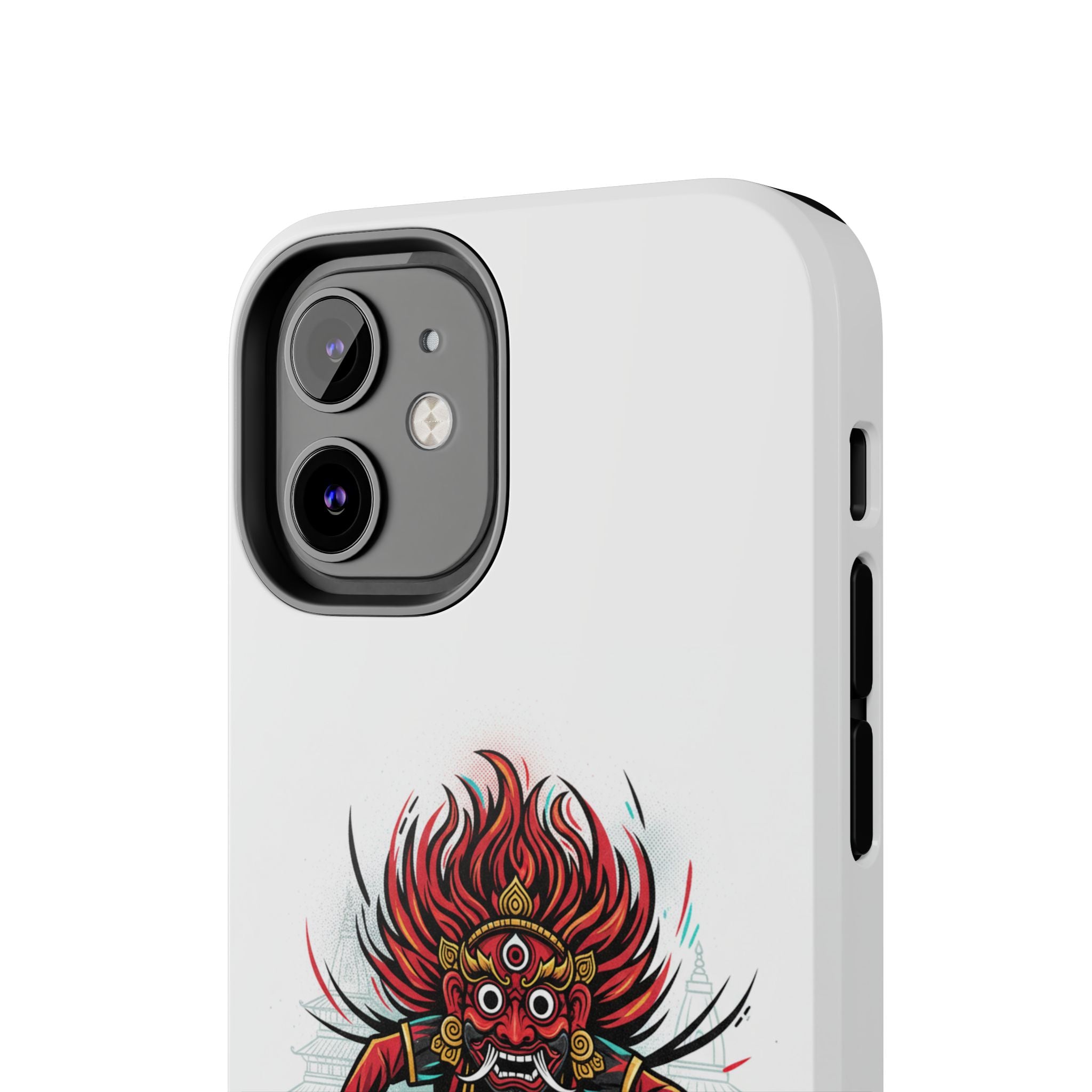 Bhairava Tough Phone Case — Bold Hindu Deity Protective Cover