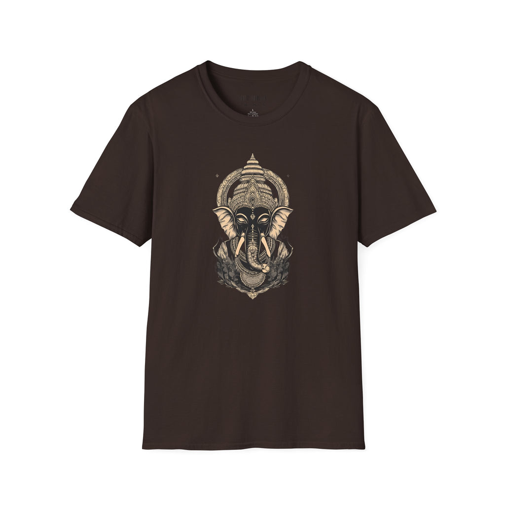Elephant Mandala T-Shirt — Spiritual Ganesha Graphic Tee