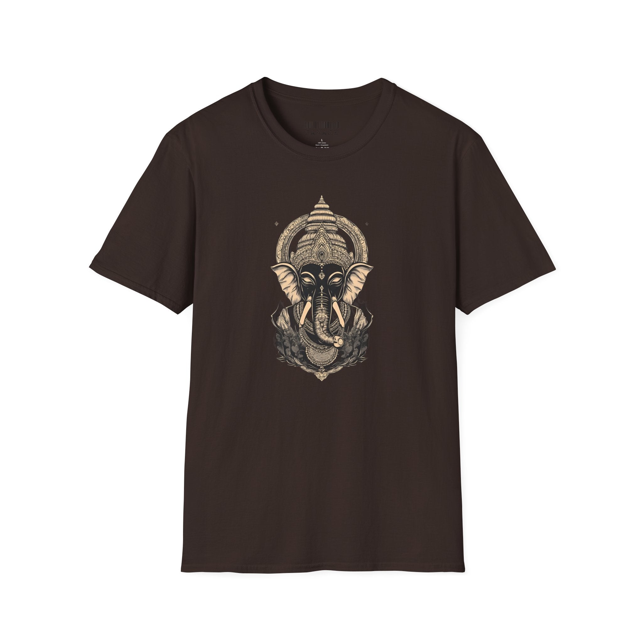 Elephant Mandala T-Shirt — Spiritual Ganesha Graphic Tee