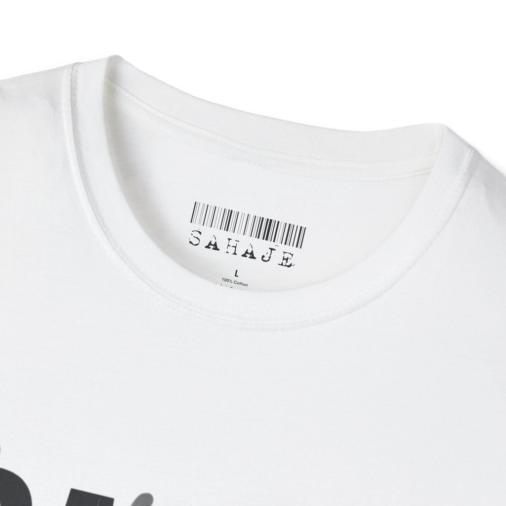 Saurus Graphic T-Shirt — Retro Block Lettering with Snake Illustration