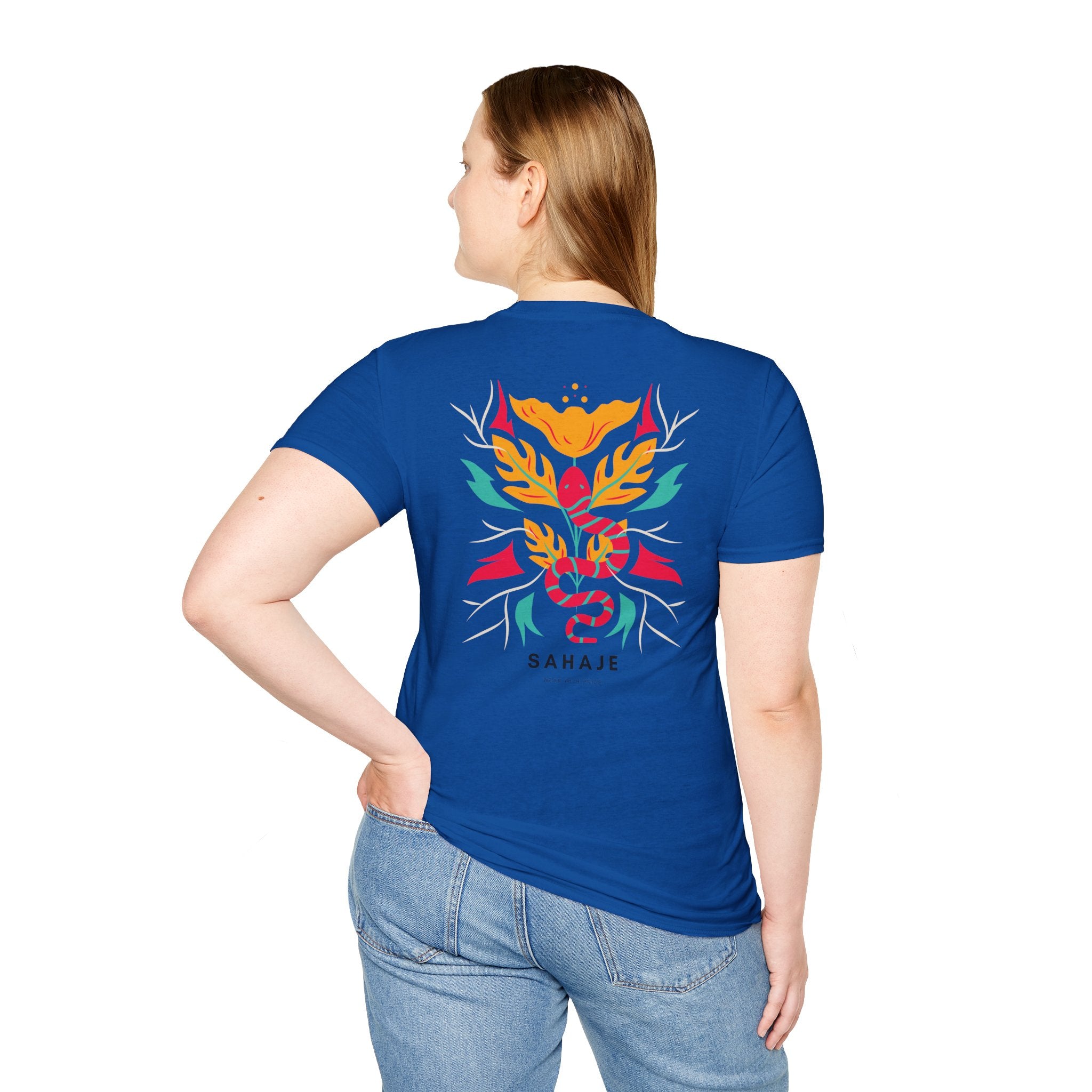 Sahaje Floral Serpent T-Shirt