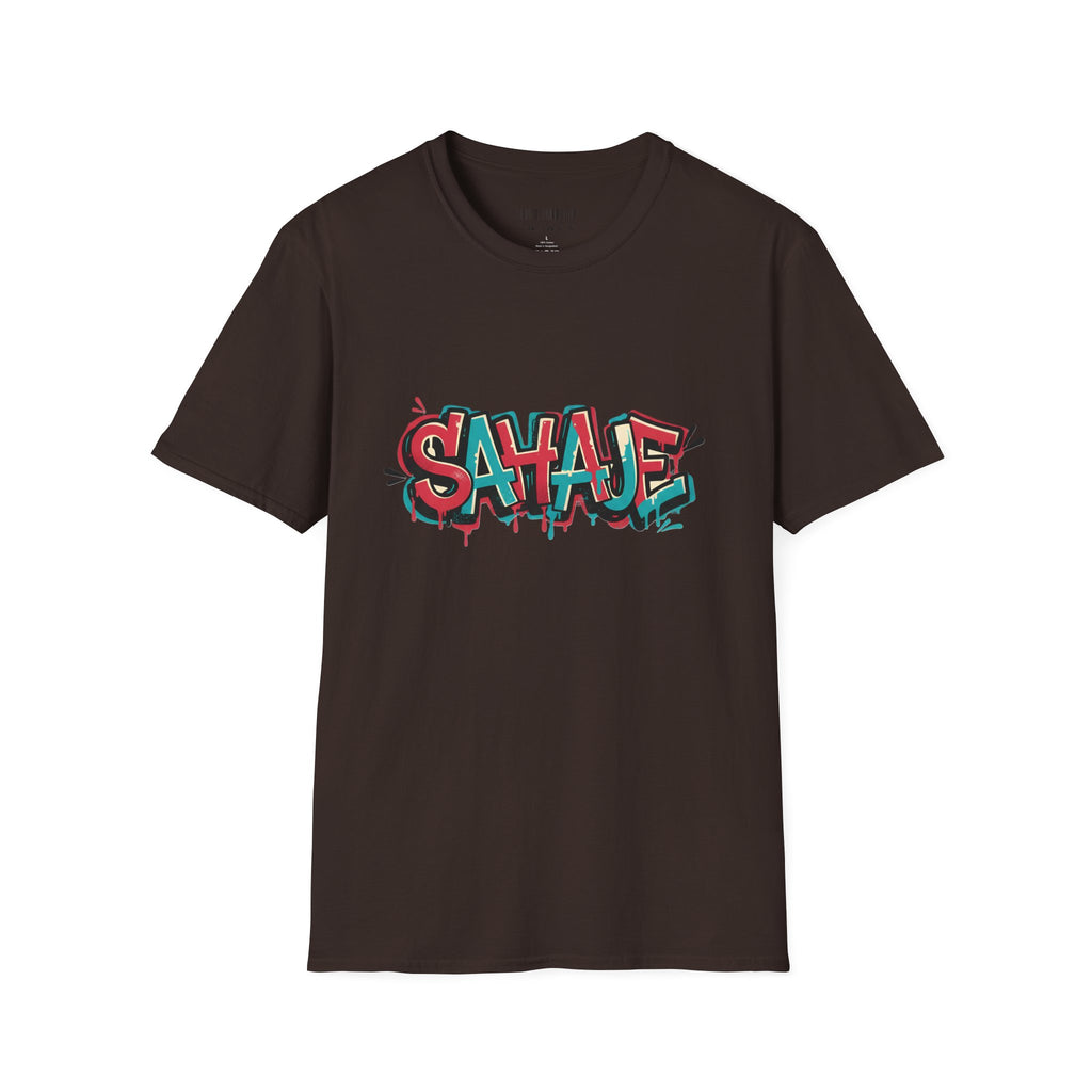 Graffiti 'SAVAGE' Tee — Urban Streetwear Graphic T-Shirt
