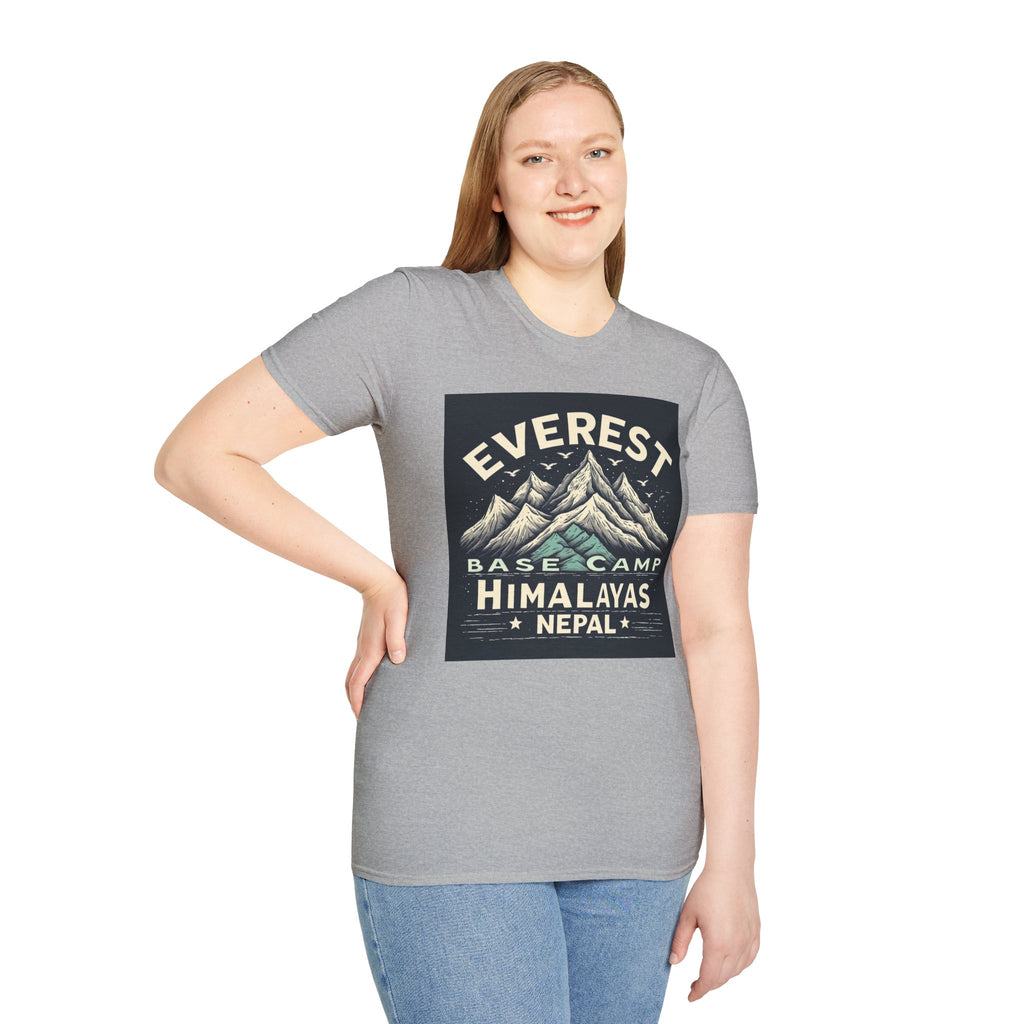 Everest Base Camp T-Shirt – Himalayas Nepal Vintage Mountain Tee