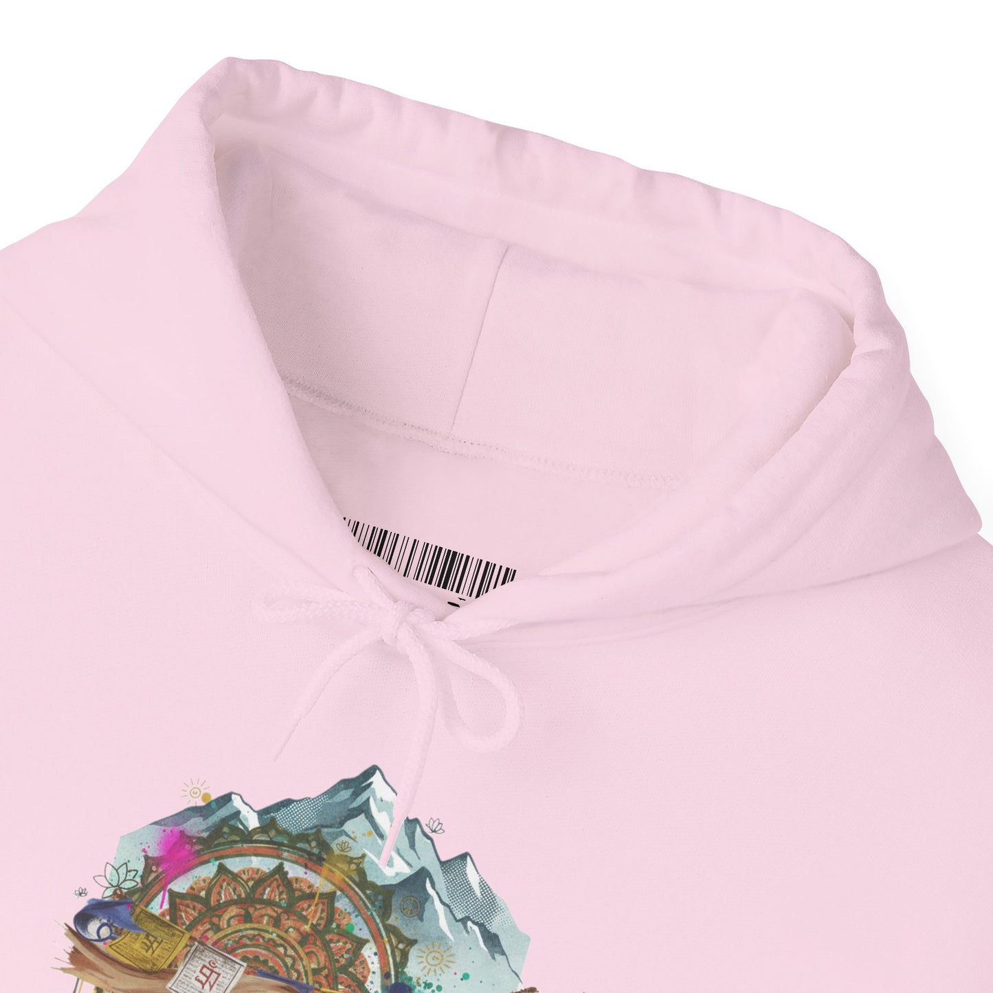 Adventure Landscape Hoodie — Cozy Mountain & Cabin Graphic Sweatshirt