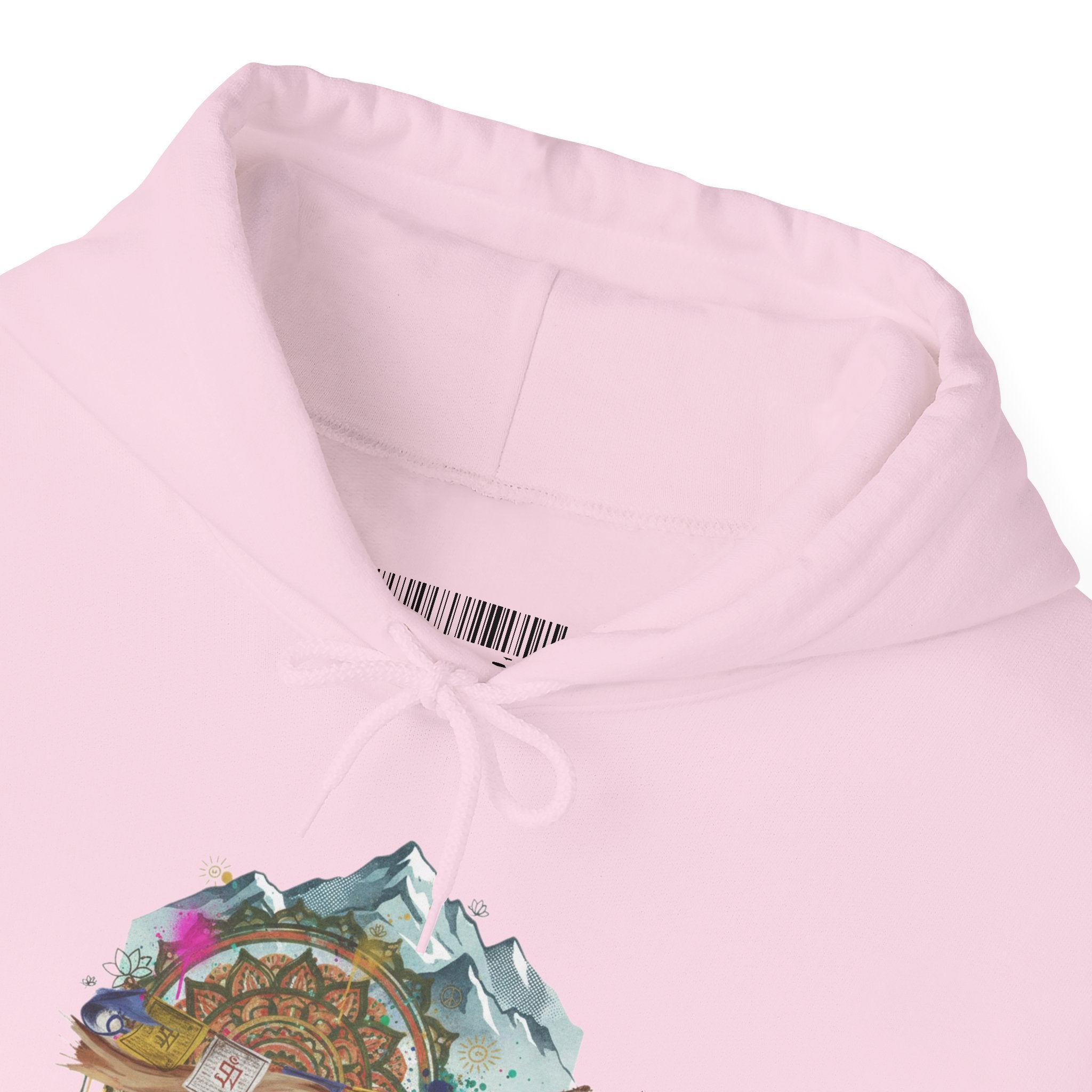 Adventure Landscape Hoodie — Cozy Mountain & Cabin Graphic Sweatshirt