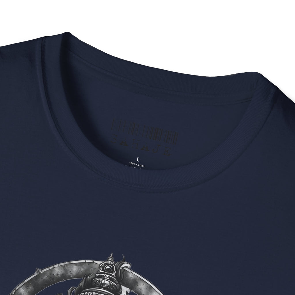 Shiva Portrait T‑Shirt – Intricate Hindu Deity Art Tee