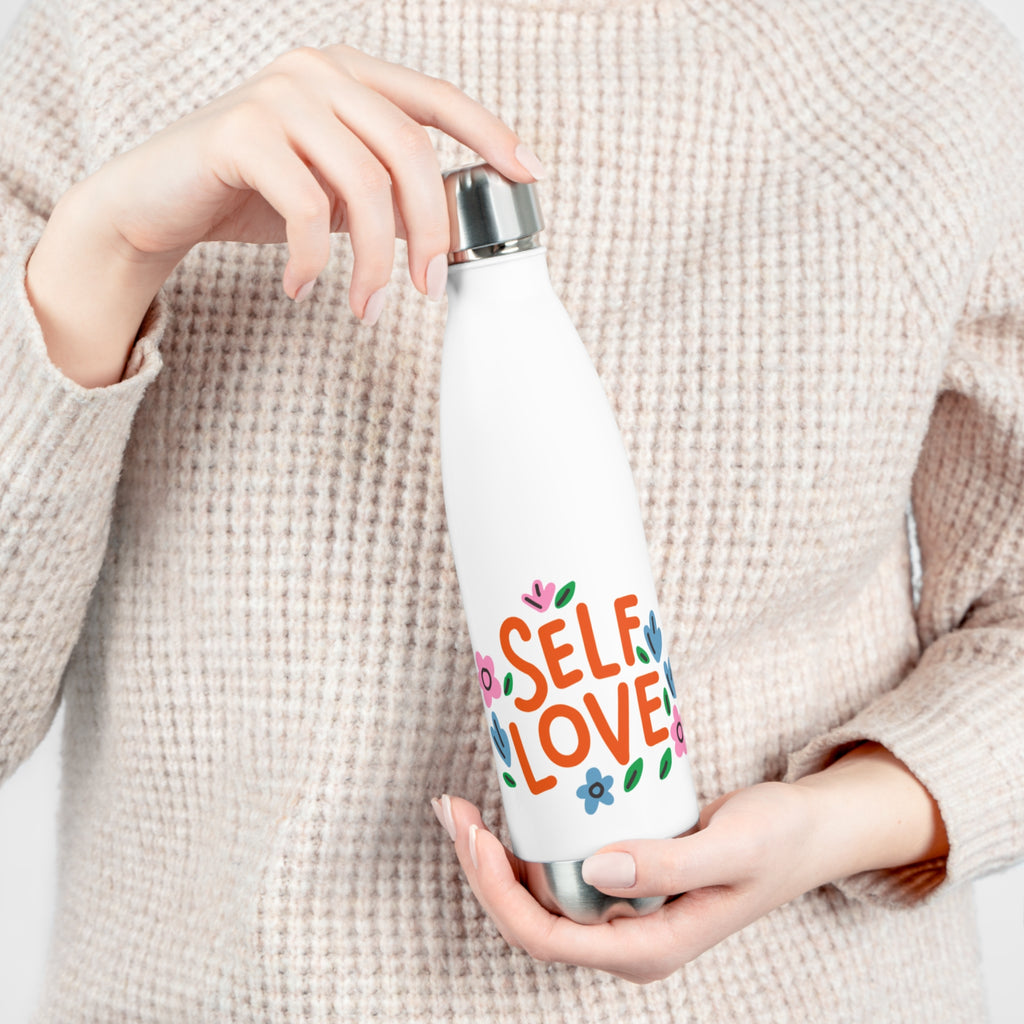 Self Love 20oz Insulated Bottle | Motivational Water Bottle for Self-Care | Eco-Friendly Travel Mug | Gift for Wellness Lovers | Cute [...]