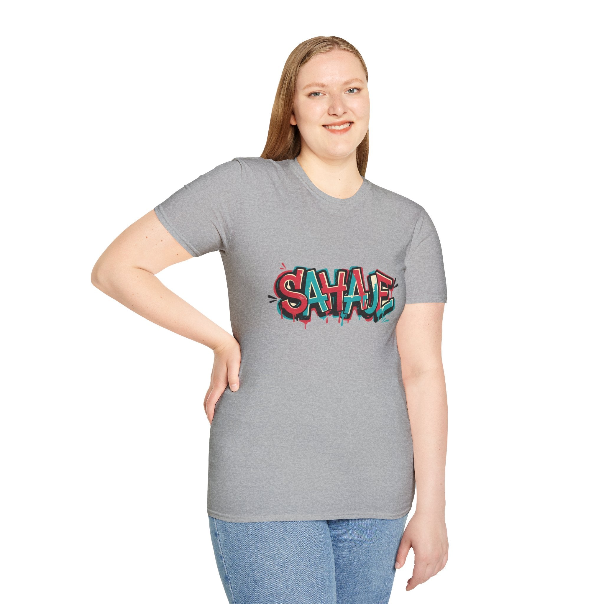 Graffiti 'SAVAGE' Tee — Urban Streetwear Graphic T-Shirt