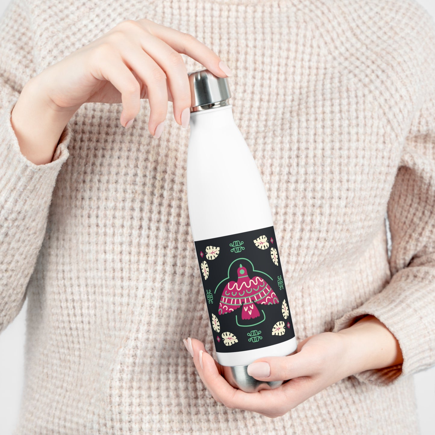 Colorful Insulated Water Bottle with Cute Design, Eco-Friendly Drinkware, Gift for Nature Lovers, Outdoor Adventure Accessory, [...]