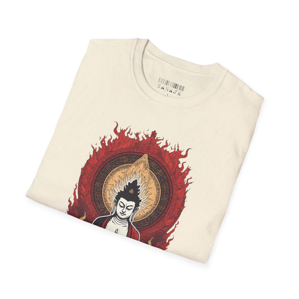 Buddha Lotus Meditation T-Shirt — Zen Buddhist Graphic Tee