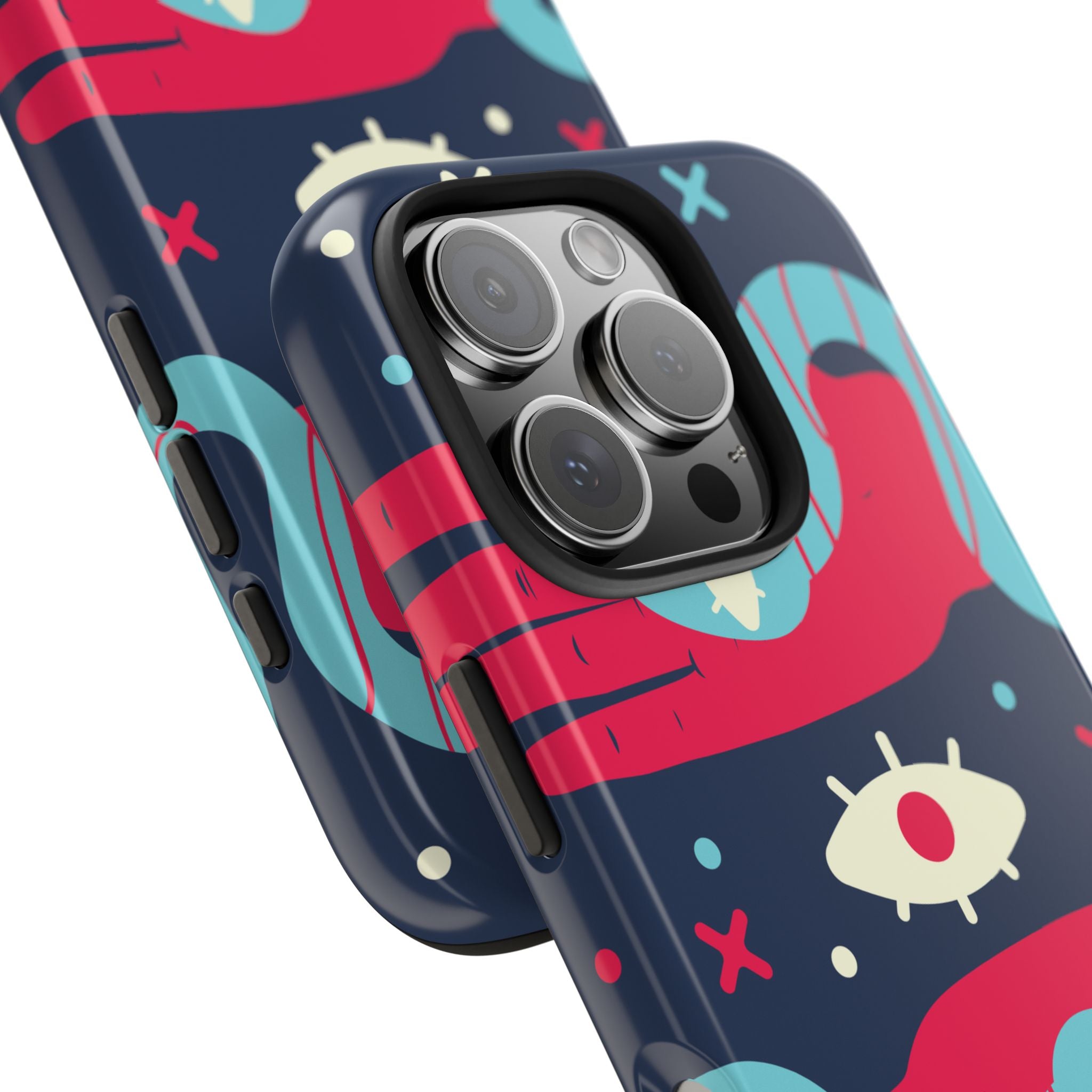 Vibrant Tough Phone Cases with Unique Eye Design, Durable Phone Cover, Trendy Accessories, Gift for Art Lovers, Unique Phone Protector