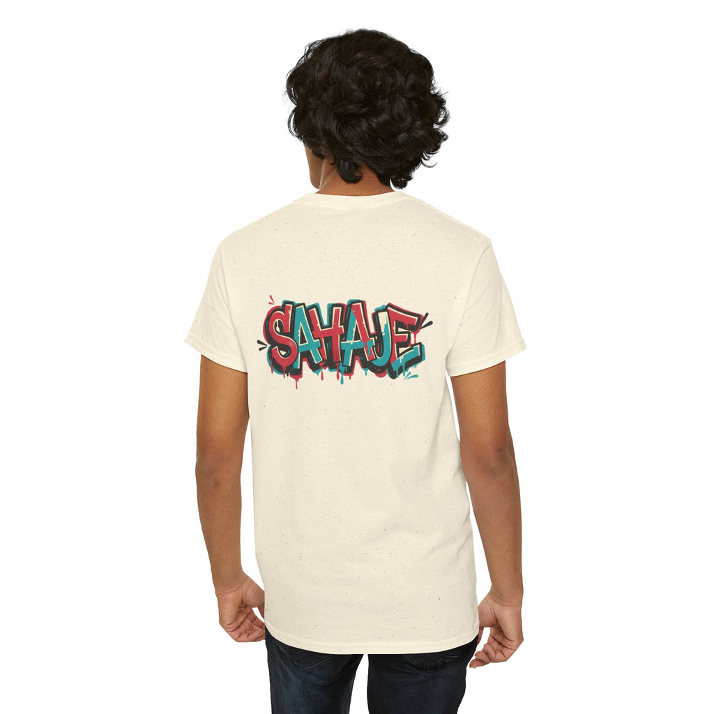 Graffiti "SAVAJE" Tee - Urban Streetwear Graphic T-Shirt
