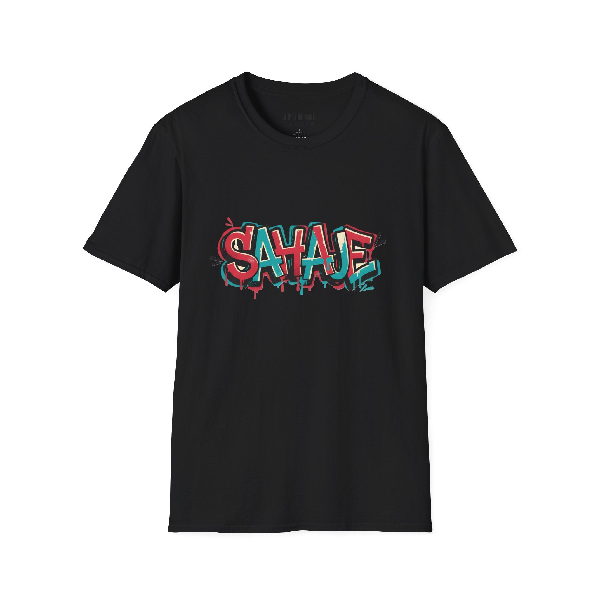Graffiti 'SAVAGE' Tee — Urban Streetwear Graphic T-Shirt
