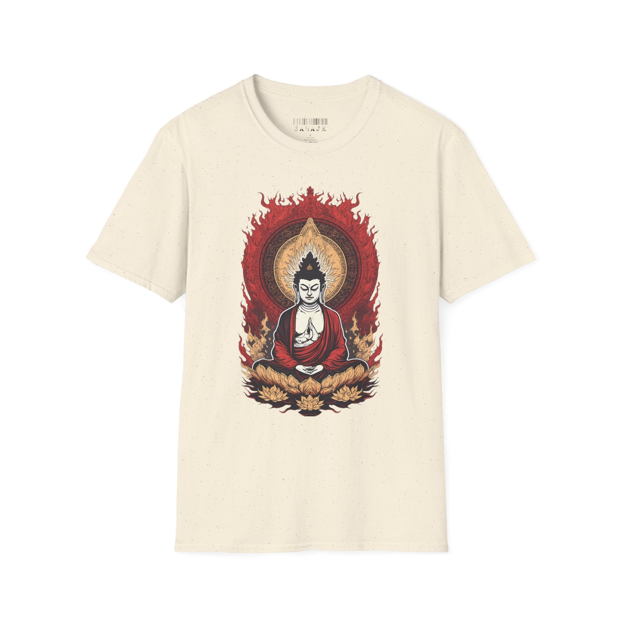 Buddha Lotus T-Shirt — Meditative Zen Graphic Tee