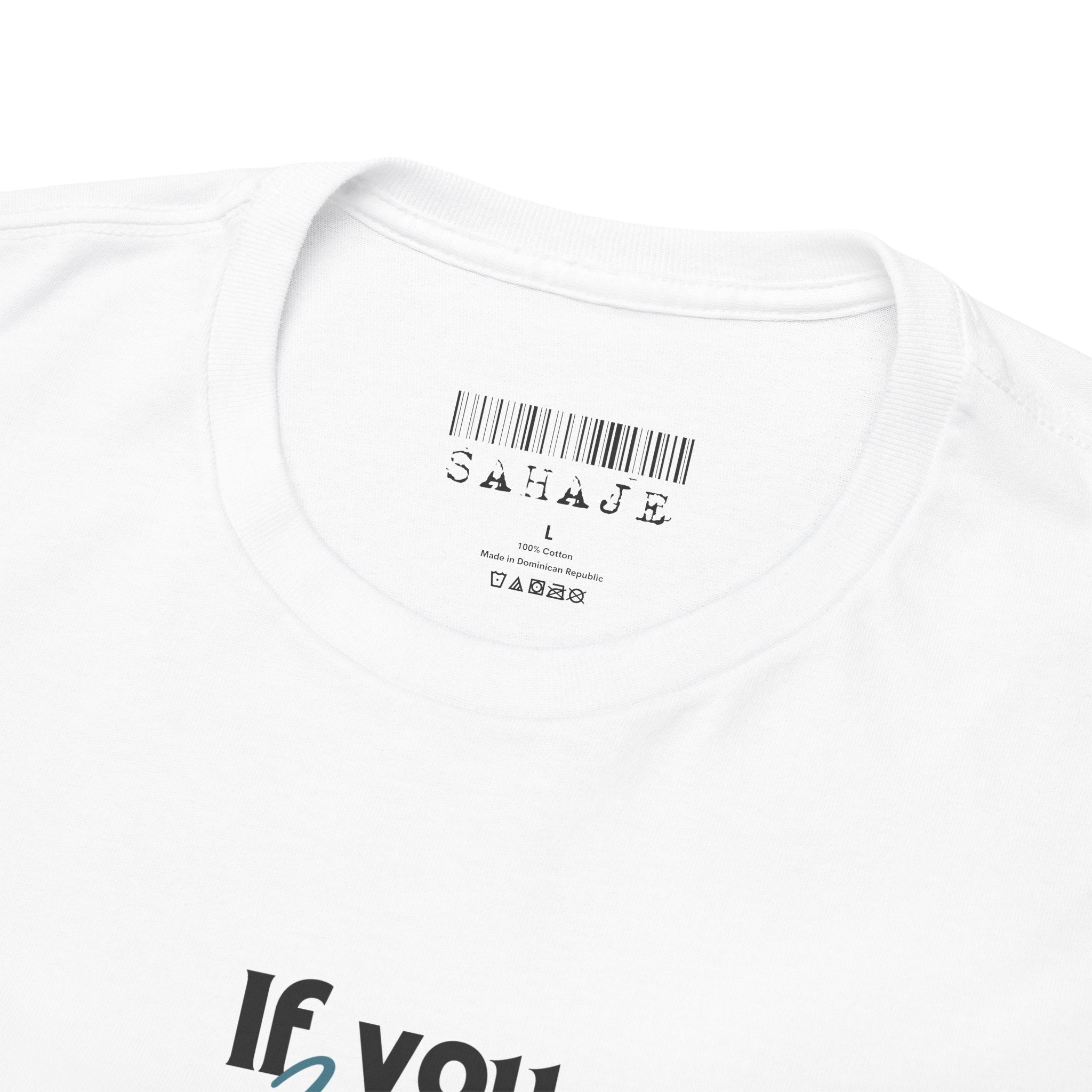 T-Shirt — "If you look at me, take a sip" Mystic Eye Graphic Tee