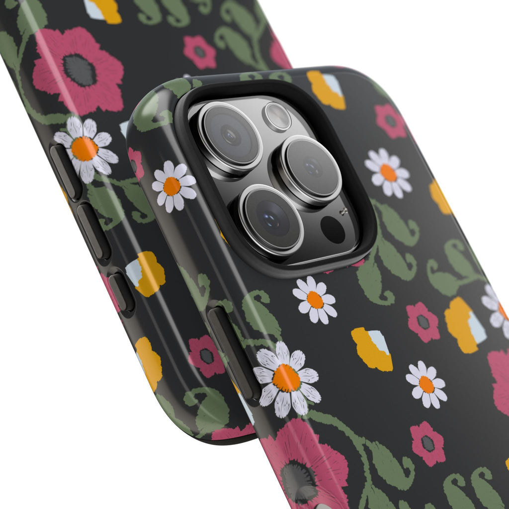 Floral Tough Phone Cases | Vibrant Protection for Everyday Use | Gift for Her, Trendy Accessories, Birthday, Mother's Day