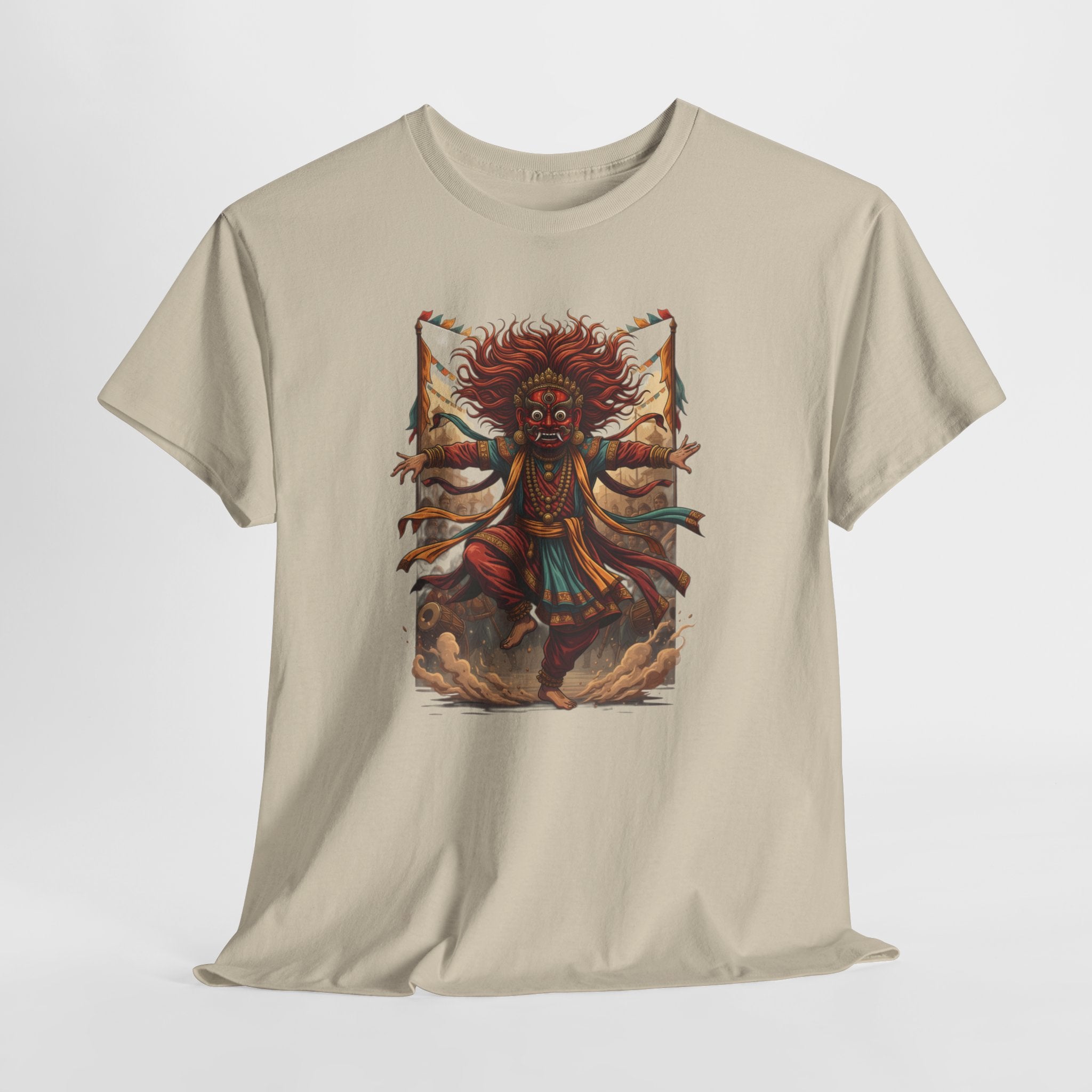 T-Shirt — Tribal Dancer Graphic Tee (Native Spirit Warrior Art)