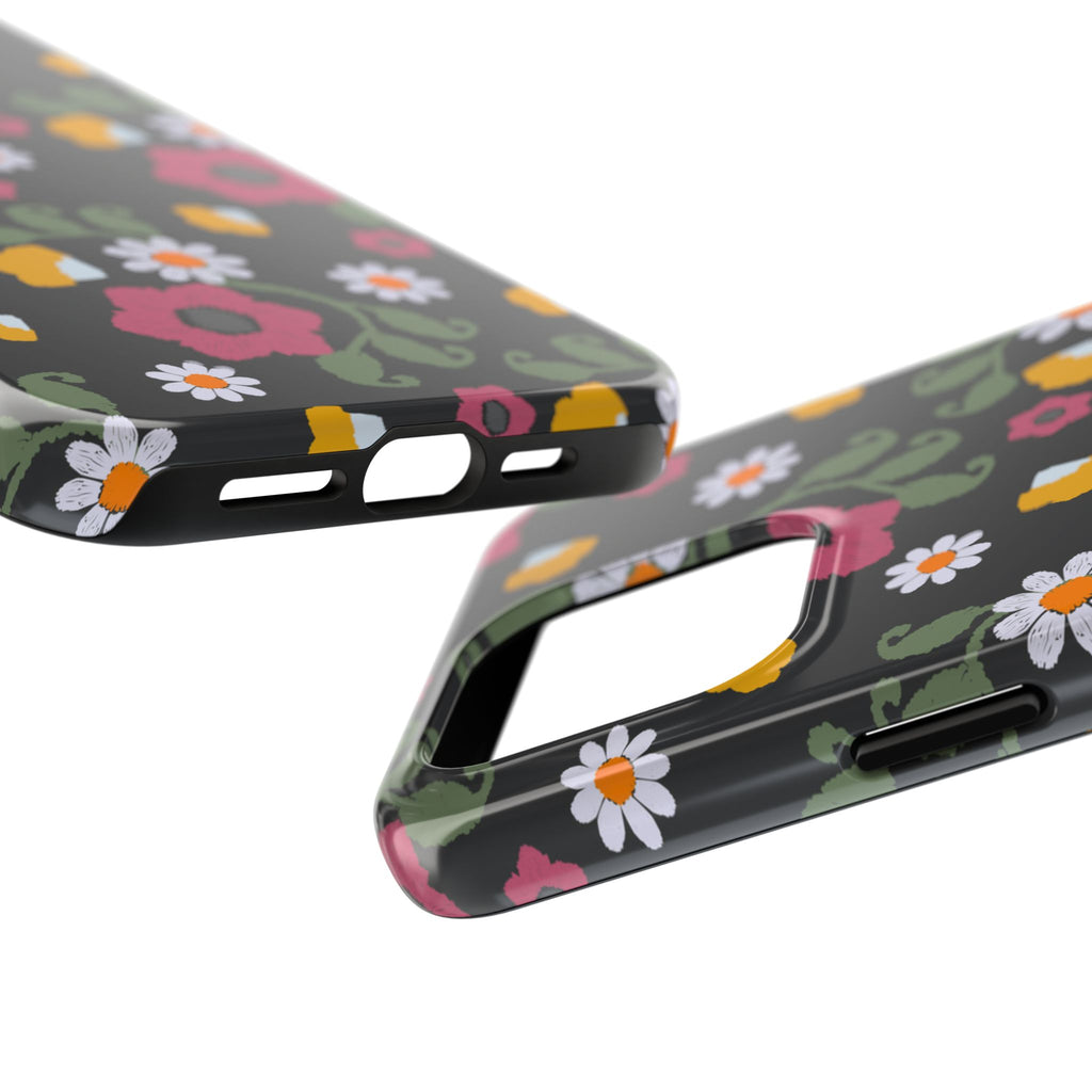 Floral Tough Phone Cases | Vibrant Protection for Everyday Use | Gift for Her, Trendy Accessories, Birthday, Mother's Day