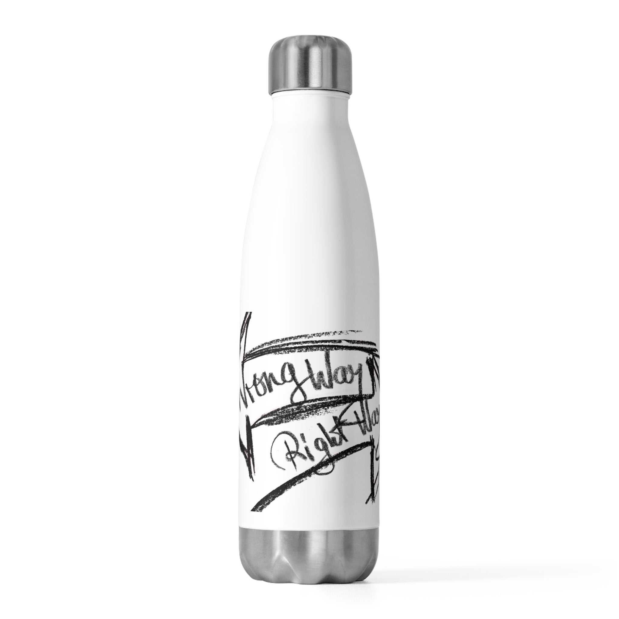 Inspirational 20oz Insulated Bottle - Perfect for Outdoor Adventures, Fitness, Eco-Friendly Gifts, Travel, Motivational Quotes