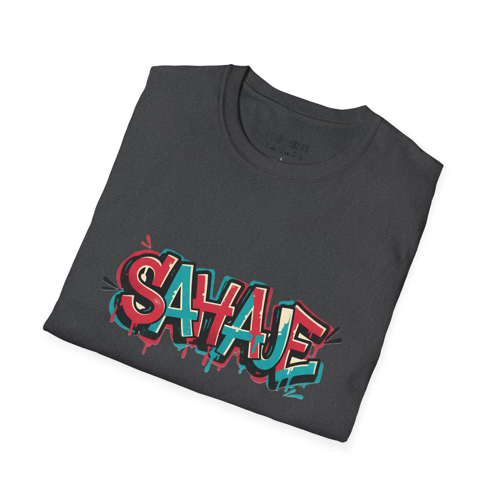 Graffiti 'SAVAGE' Tee — Urban Streetwear Graphic T-Shirt
