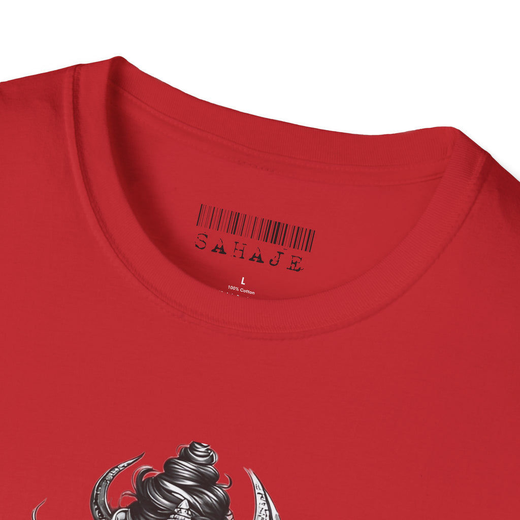 Shiva Portrait T-Shirt – Detailed Hindu Deity Graphic Tee