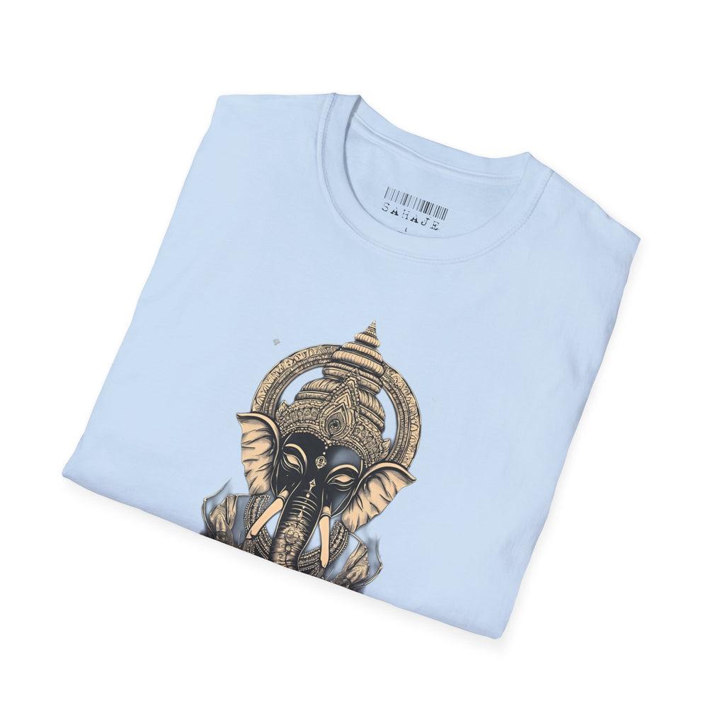 Elephant Mandala T-Shirt — Spiritual Ganesha Graphic Tee