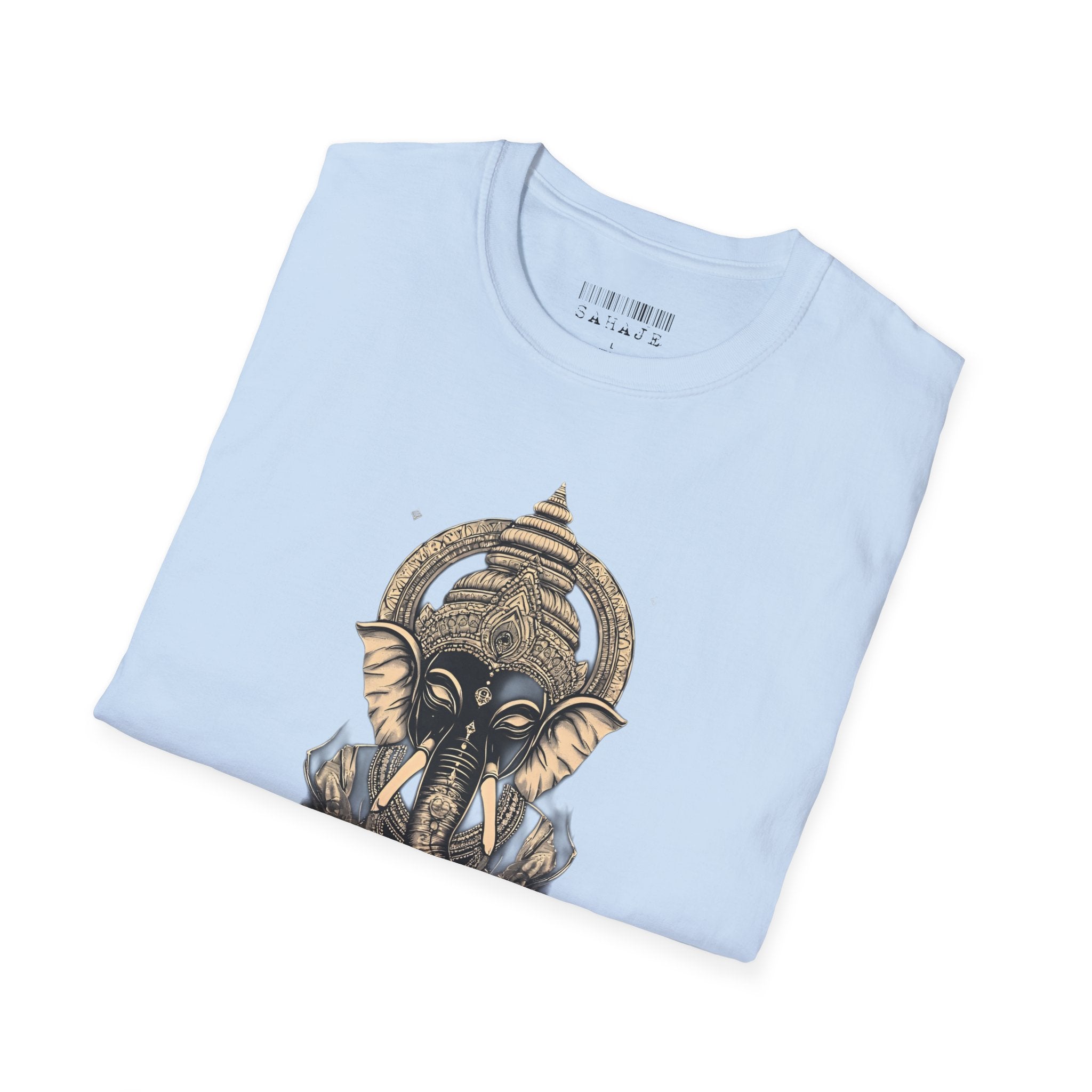 Elephant Mandala T-Shirt — Spiritual Ganesha Graphic Tee