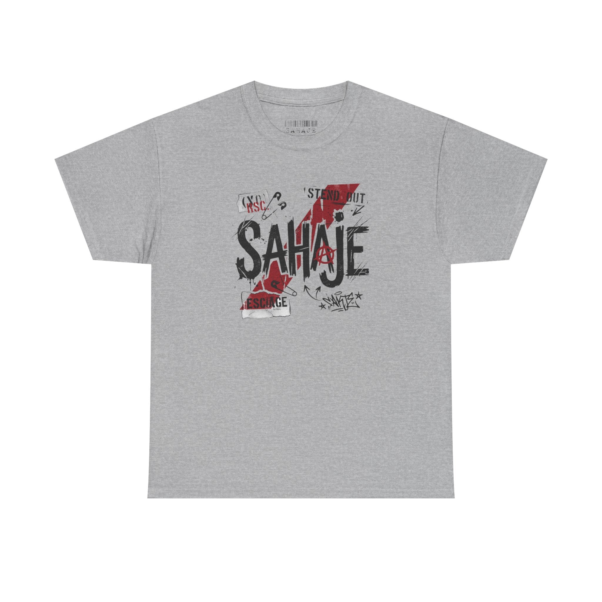 Sahaje Graphic Tee — Street Art Urban Casual T-Shirt
