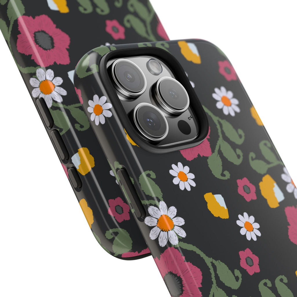 Floral Tough Phone Cases | Vibrant Protection for Everyday Use | Gift for Her, Trendy Accessories, Birthday, Mother's Day