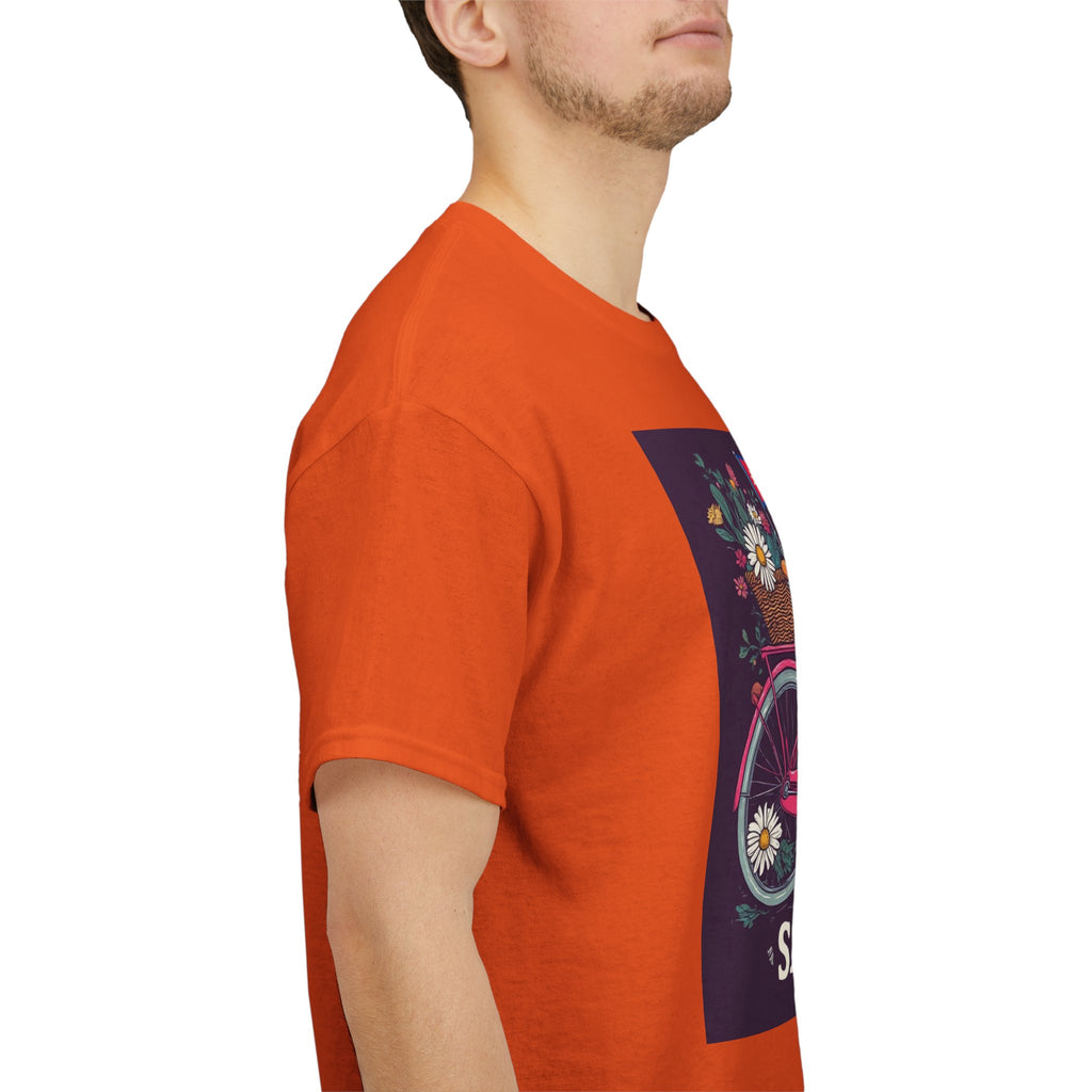 Sahaje Floral Bicycle T‑Shirt