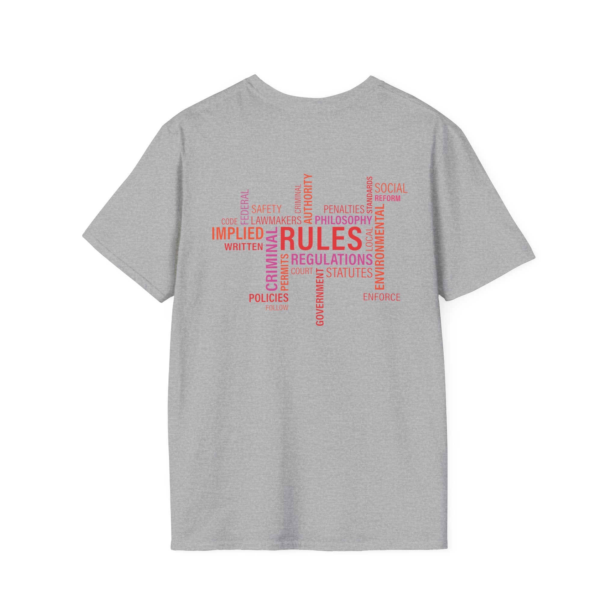 Ice Cream Twist T-Shirt — Colorful Swirl Back Print (Sahaje)