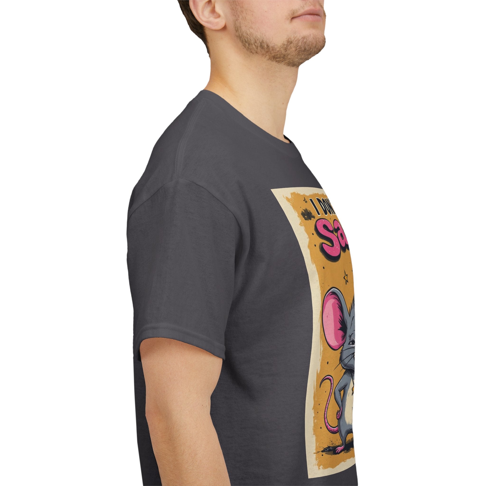 I Don't Give A Snair! Tee — Funny Mouse & Cat Graphic T-Shirt