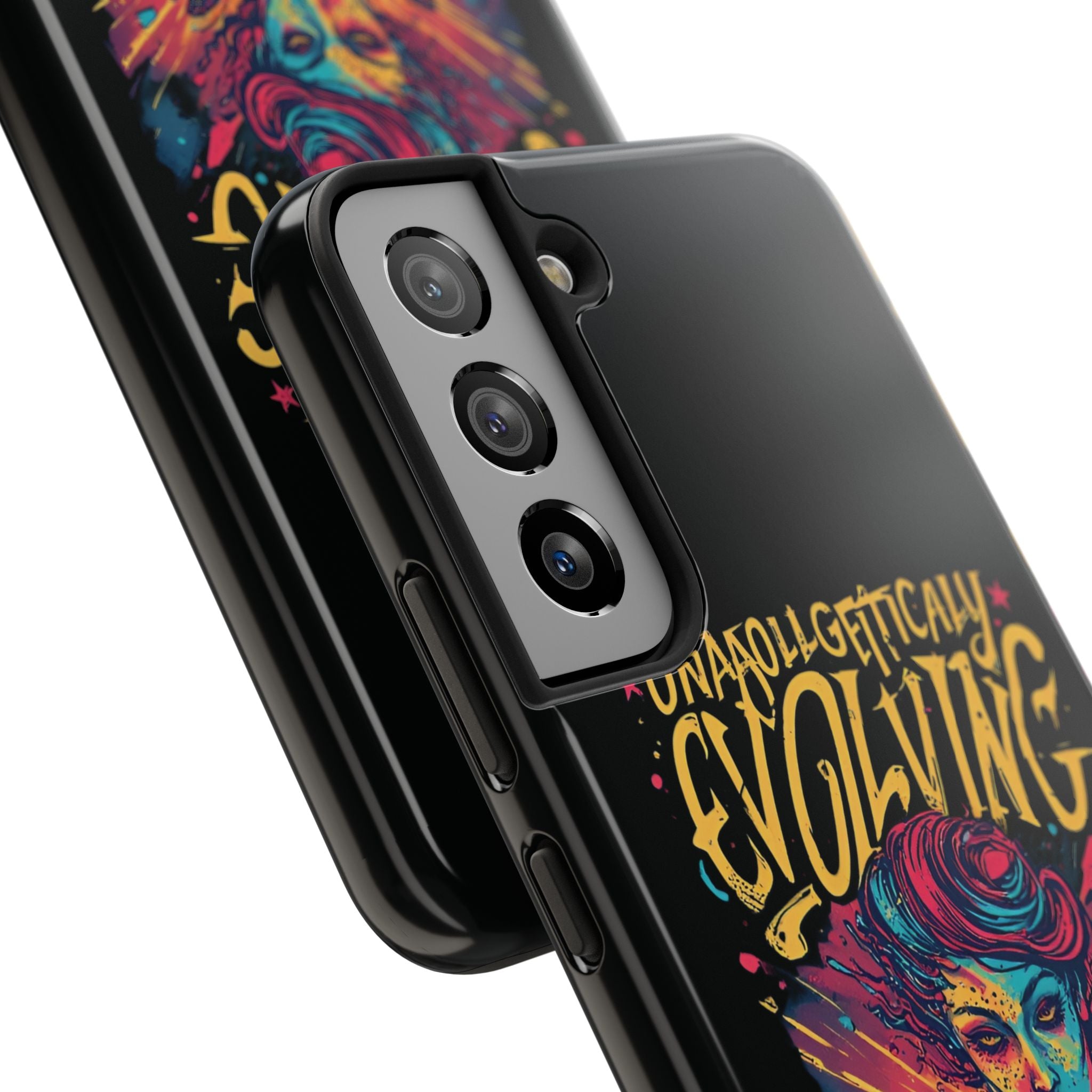 Evolving Butterfly Phone Case — "Unapologetically Evolving" Artistic Protective Case