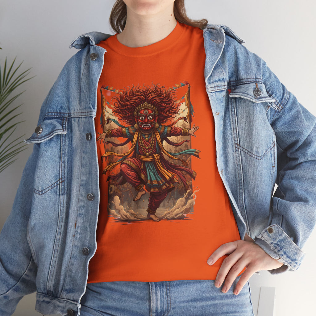 T-Shirt — Tribal Dancer Graphic Tee (Native Spirit Warrior Art)