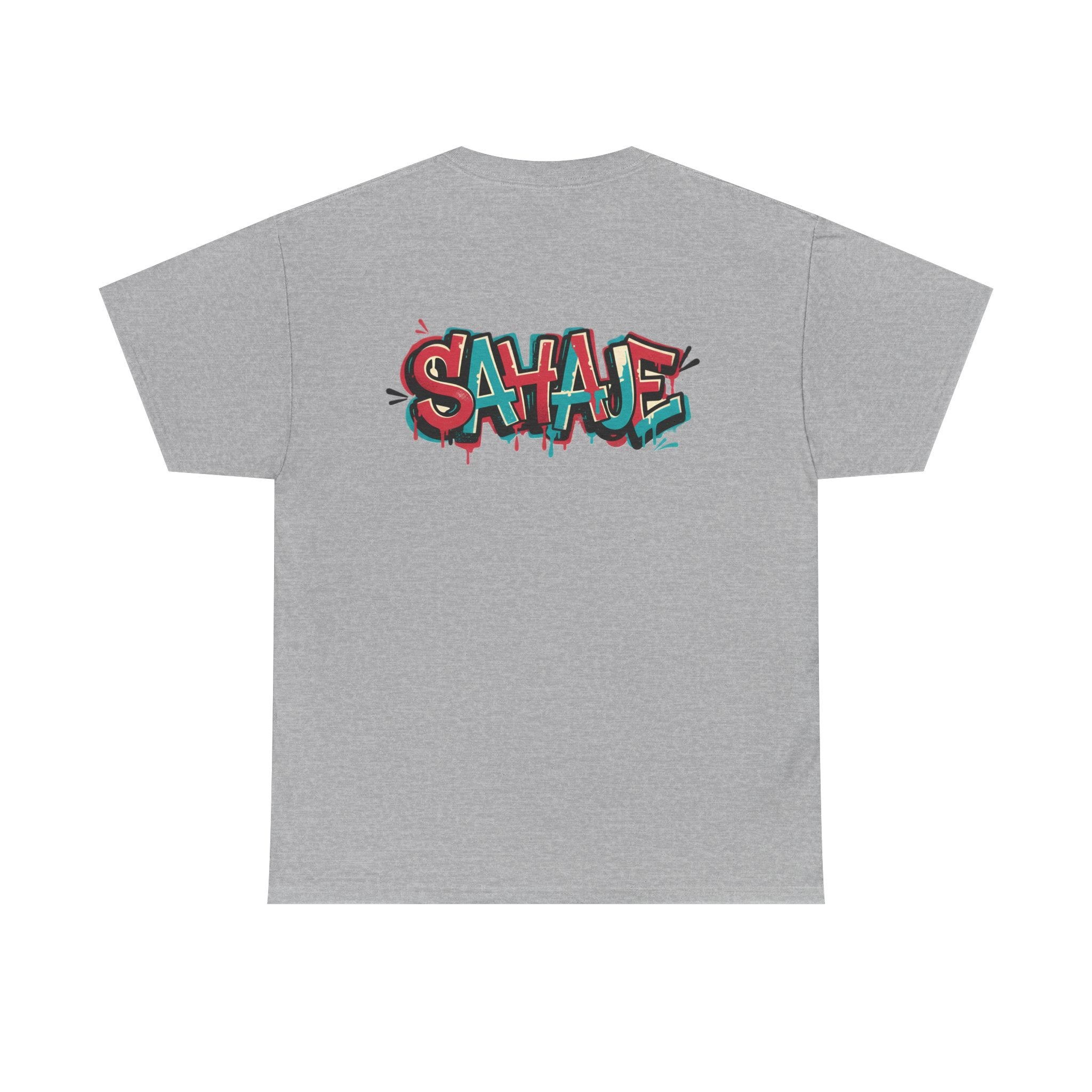 Graffiti "SAVAJE" Tee - Urban Streetwear Graphic T-Shirt