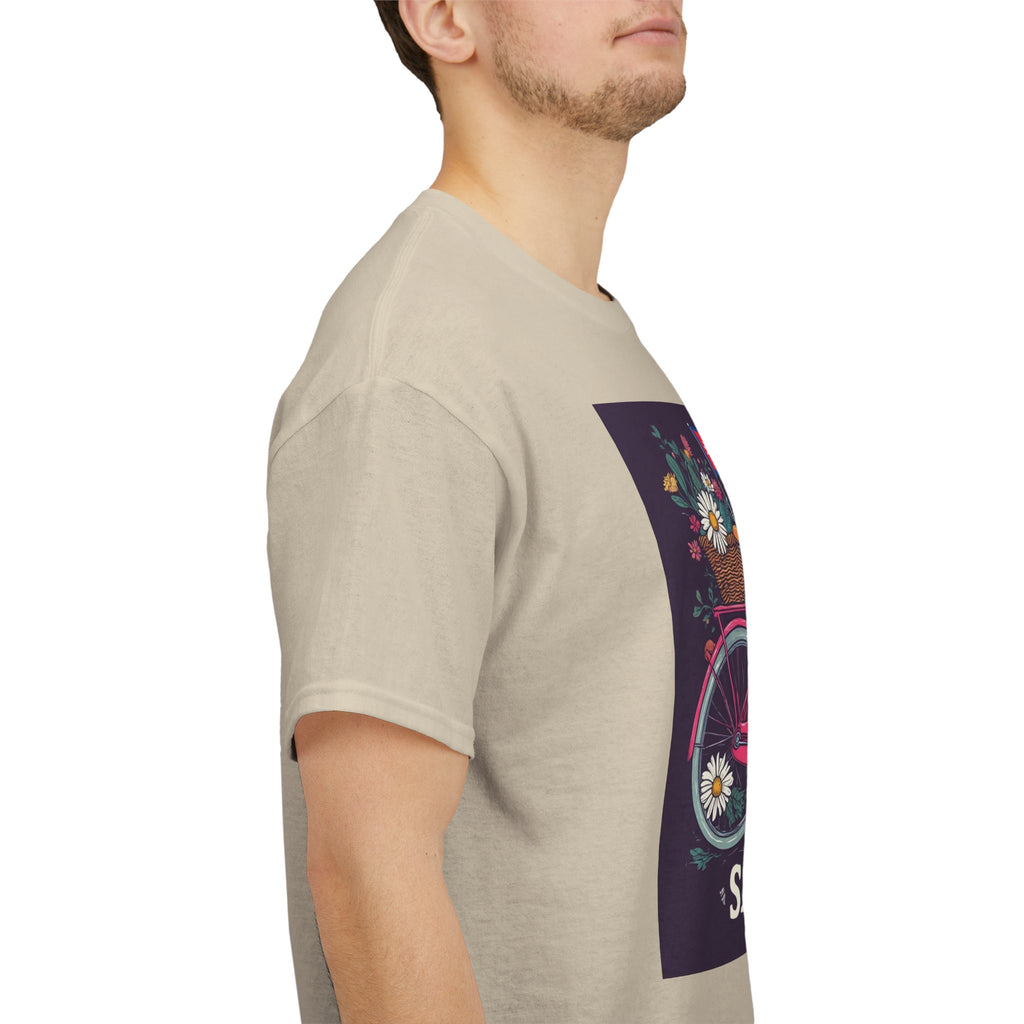 Sahaje Floral Bicycle T‑Shirt
