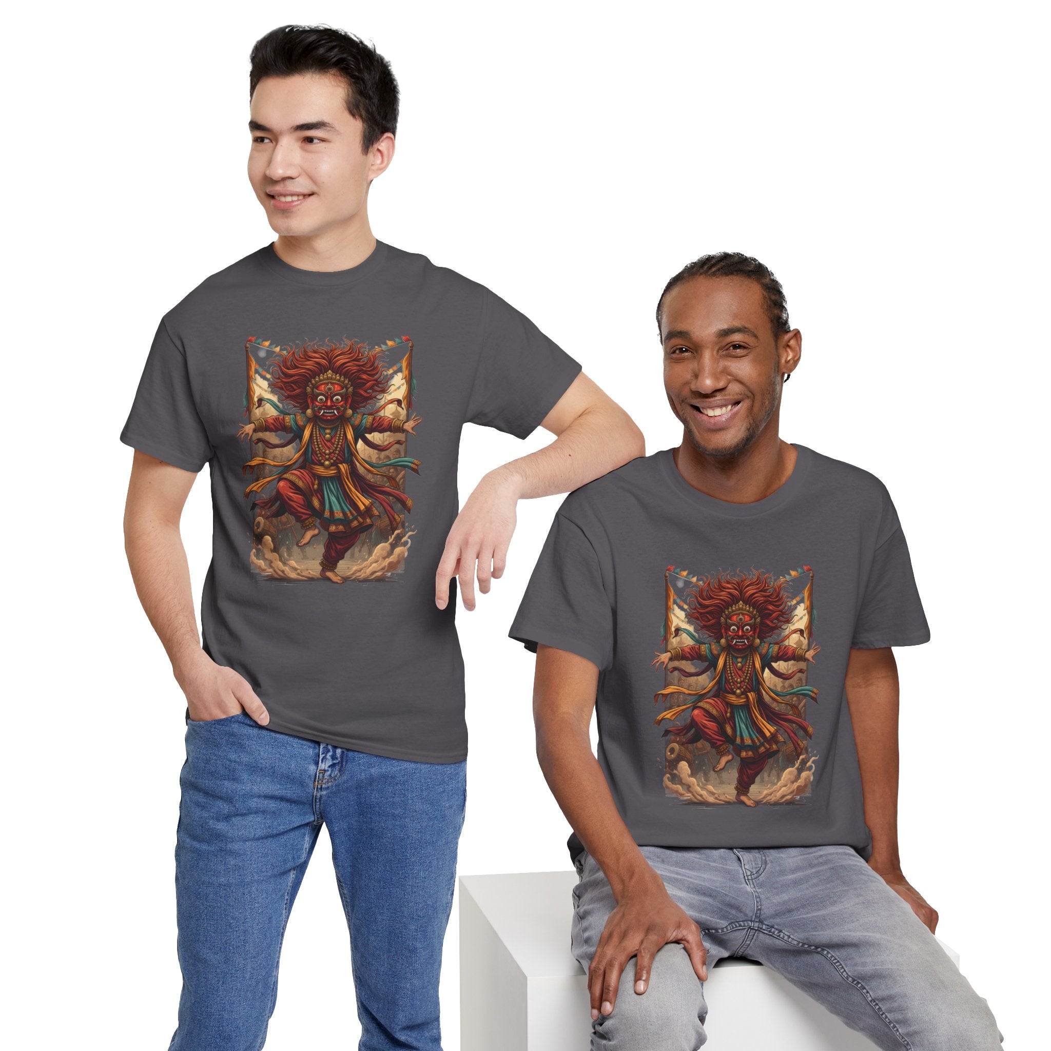 T-Shirt — Tribal Dancer Graphic Tee (Native Spirit Warrior Art)