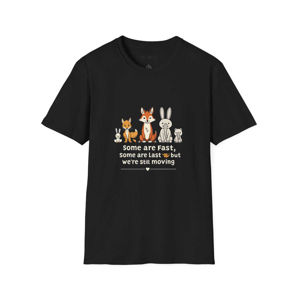 Woodland Friends T-Shirt — Cute Fox, Bunny & Squirrel Graphic