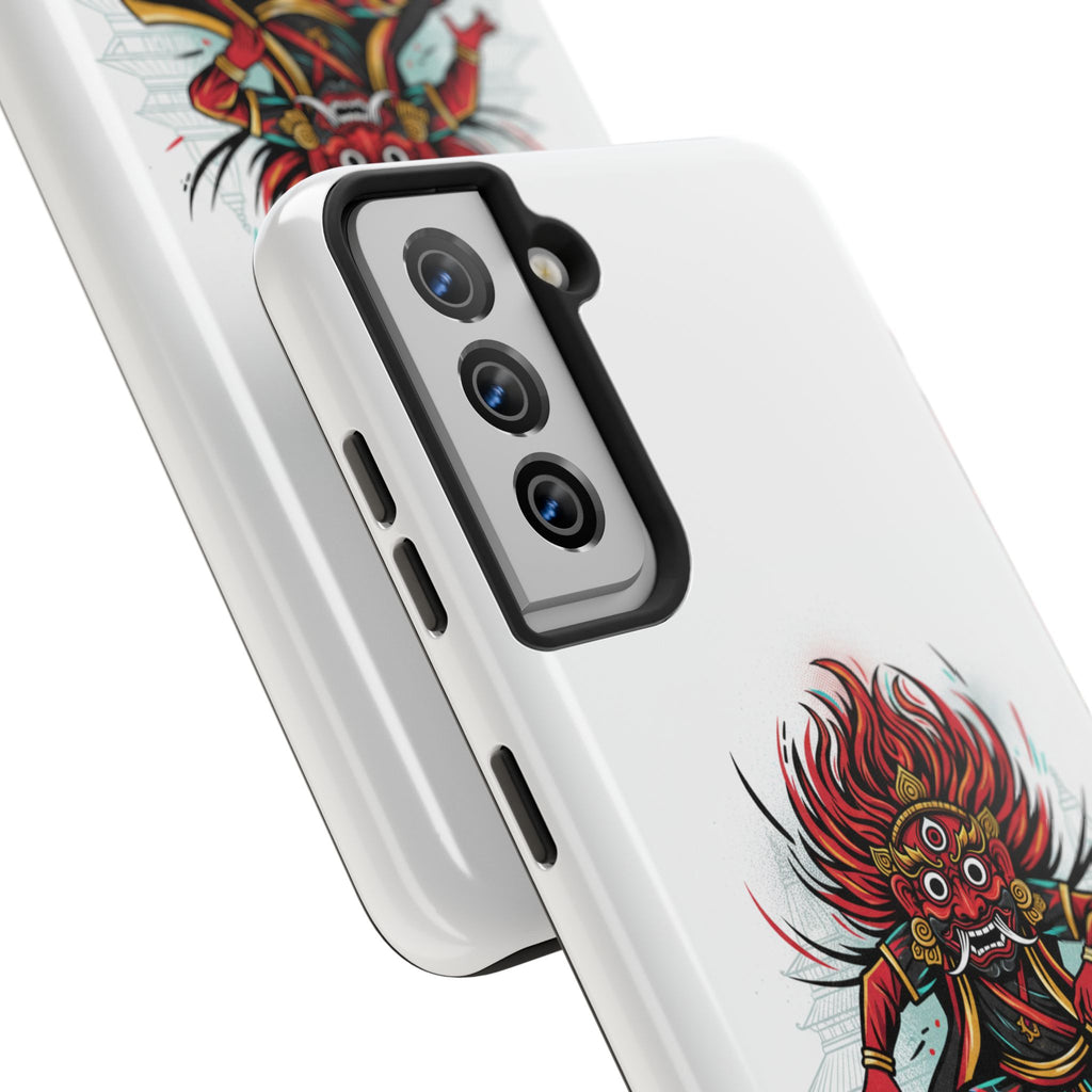 Bhairava Tough Phone Case — Bold Hindu Deity Protective Cover