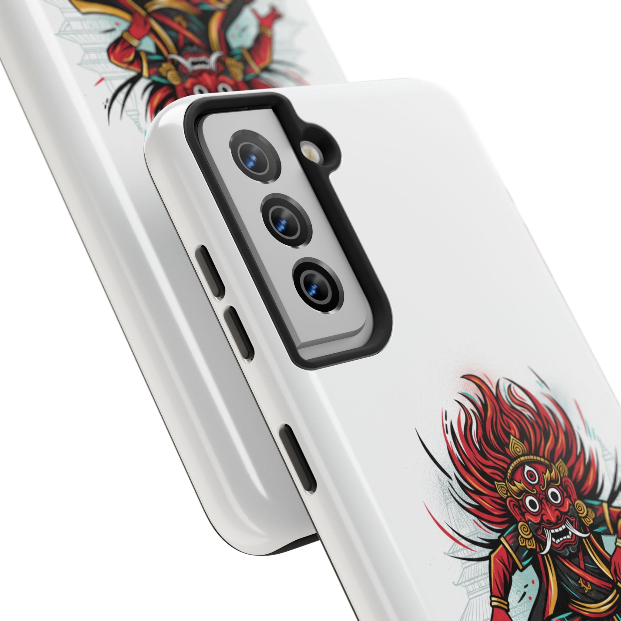 Bhairava Tough Phone Case — Bold Hindu Deity Protective Cover