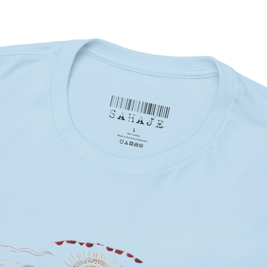 Japanese Mountain Pagoda T-Shirt — Zen Temple Landscape Tee