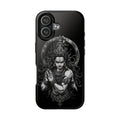 Shiva Tough Phone Case — Black Protective Hindu Deity Design