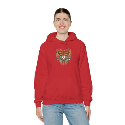 Spiritual Mandala Buddha Hoodie — Colorful Meditation Graphic Sweatshirt