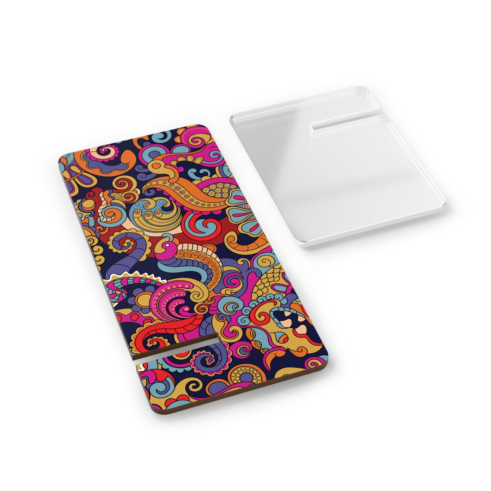 Colorful Mobile Display Stand for Smartphones, Desk Organizer, Cell Phone Holder, Decorative Phone Stand, Gift for Tech Lovers