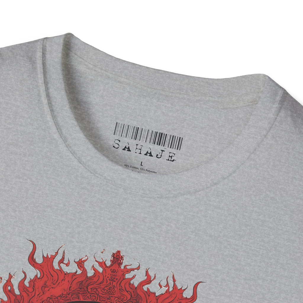 Buddha Lotus Meditation T-Shirt — Zen Buddhist Graphic Tee