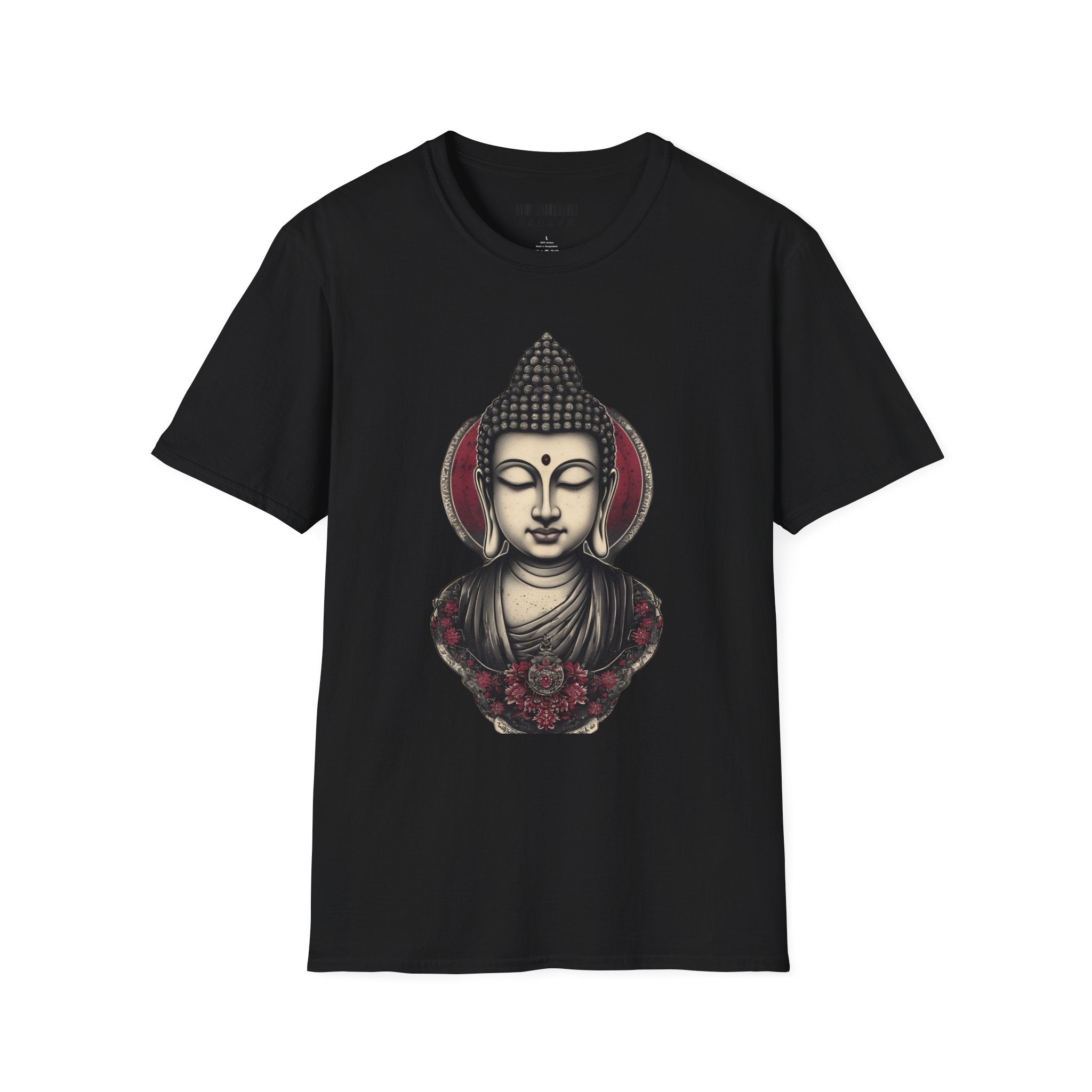Buddha Portrait T-Shirt — Zen Meditation Graphic Tee