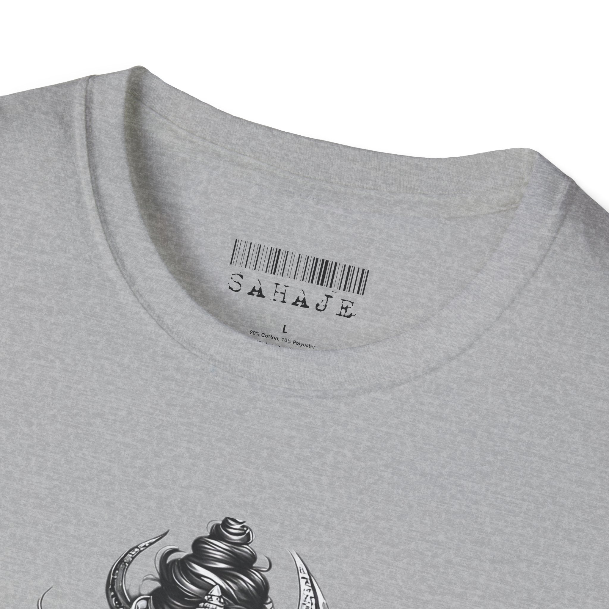 Shiva Portrait T-Shirt – Detailed Hindu Deity Graphic Tee